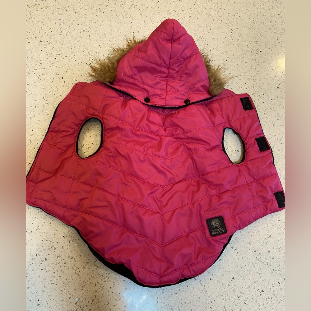 Dogs Pink Hooded Jacket